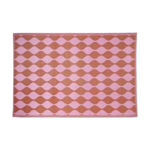 Buitenkleed flow - rood/roze - 200x300 cm