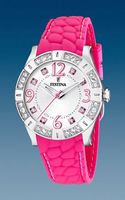 Horlogeband Festina F16541-7 Silicoon Roze 20mm