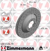 Remschijf FORMULA Z REMSCHIJF 460453470