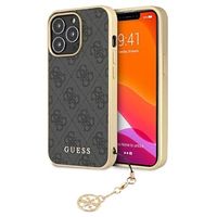 Guess 4G Charms Collection iPhone 13 Pro Max Hybrid Case - Grijs - thumbnail