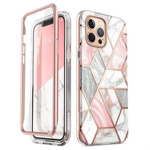 Supcase Cosmo iPhone 12 Pro Max Hybrid Case - Marmer