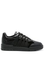 Moschino lace-detailed panelled sneakers - Noir