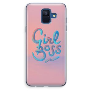 Girl boss: Samsung Galaxy A6 (2018) Transparant Hoesje