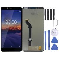 LCD-scherm en digitizer volledige montage voor Nokia 3 1 plus (zwart)