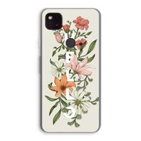 Hello bloemen: Google Pixel 4a 5G Transparant Hoesje