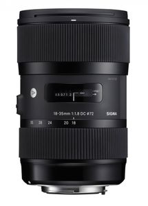 Sigma 18-35mm F1.8 DC HSM IP-camera Standaardlens Zwart