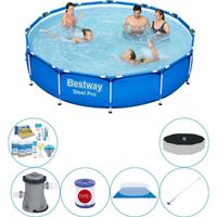 Bestway Steel Pro Rond 366x76 cm - Zwembad Combinatie Pakket - thumbnail