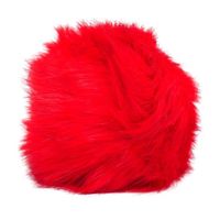 Simoni Racing Pookknophoes Fluffy Fur - Rood SRGKFR