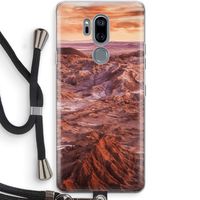 Mars: LG G7 Thinq Transparant Hoesje met koord