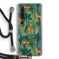Luipaard 2: Xiaomi Mi Note 10 Transparant Hoesje met koord