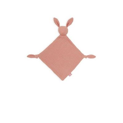 Jollein speendoekje bunny ears 40 cm rosewood Jollein speendoekje bunny ears 40 cm rosewood