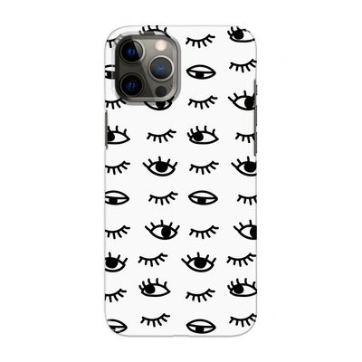 Eye pattern #2: Volledig geprint iPhone 12 Pro Max Hoesje