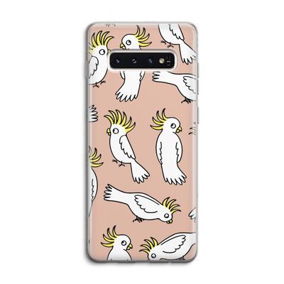 Papegaai: Samsung Galaxy S10 4G Transparant Hoesje