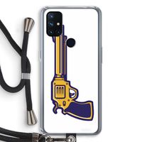 Pew Pew Pew: OnePlus Nord N10 5G Transparant Hoesje met koord