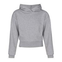 KIEstone winter hoodie meisjes - licht grijs - Vaya