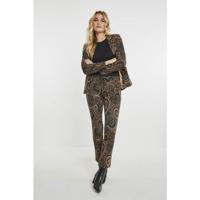 Para Mi - Beige | Dames | Broek | Beige | 48 | regular | Kamst mode