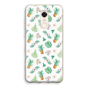 Ananas bladeren: Xiaomi Redmi 5 Transparant Hoesje