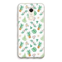 Ananas bladeren: Xiaomi Redmi 5 Transparant Hoesje
