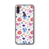 Bloemetjes: Samsung Galaxy A11 Transparant Hoesje Bloemetjes: Samsung Galaxy A11 Transparant Hoesje