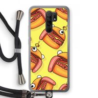 Hamburger: Xiaomi Redmi 9 Transparant Hoesje met koord