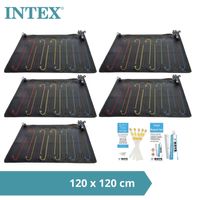 Intex - Zwembad verwarming - 5x Solarmat & WAYS Reparatieset en Teststrips - thumbnail