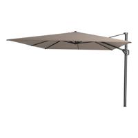 Platinum Challenger zweefparasol T1 Premium 4x3 m. - Havana taupe - thumbnail