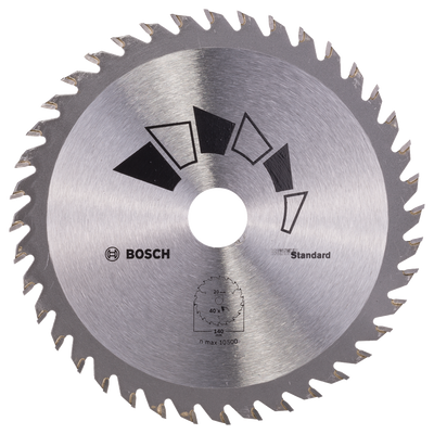 Bosch Accessoires Cirkelzaagblad Basic 140X22X20/127,T40 - 2609256805
