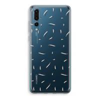 Hipster stripes: Huawei P20 Pro Transparant Hoesje