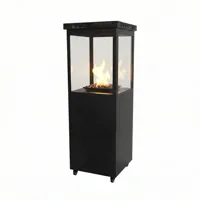 Muztag Mallorca design patio | Muztag | Buiten terrasverwarmer | Zwart