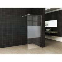 Glasplaat Wiesbaden Slim | 140x200 cm | Nano | Helder met melkglas