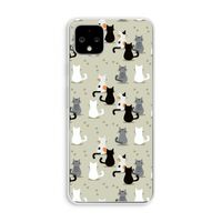 Katten: Pixel 4 XL Transparant Hoesje