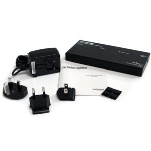 StarTech.com 2-poort DVI Video Splitter met Audio