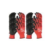 Milwaukee Accessoires Gedipte werkhandschoenen | snijklasse 3/C - XL/10 | 12 paar - 4932471620 - thumbnail