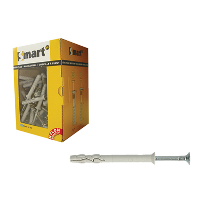 pgb-Europe SMART | Nagelplug VK boord gemonteerd Ø 6x60 | 50 st SM0PKKN01060060E
