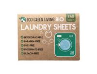 Eco Green Living Wasstrips parfumvrij - 60 stuks