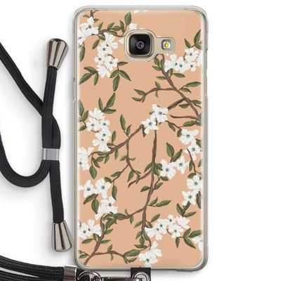 Blossoming spring: Samsung Galaxy A5 (2016) Transparant Hoesje met koord