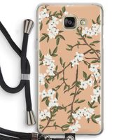 Blossoming spring: Samsung Galaxy A5 (2016) Transparant Hoesje met koord