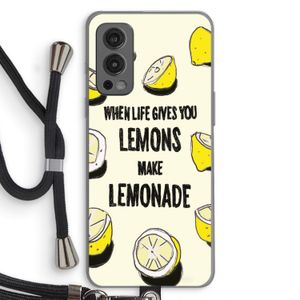 Lemonade: OnePlus Nord 2 5G Transparant Hoesje met koord
