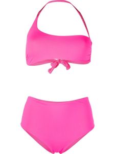 Fisico bikini à ornements en cristal - Rose