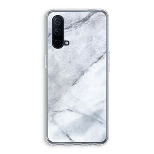 Witte marmer: OnePlus Nord CE 5G Transparant Hoesje