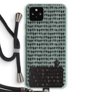 Crazy shapes: Pixel 5a 5G Transparant Hoesje met koord