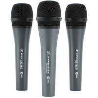 Sennheiser 3PACK e835 Microfoon voor podiumpresentaties Zwart - thumbnail