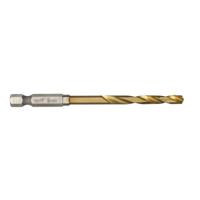 Milwaukee Metaalboor Shockwave HSS-G TiN Red Hex 5 x 80 mm VE=1 - 48894712