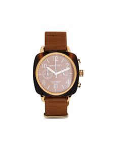 Briston Watches montre Clubmaster Classic 40 mm - Marron