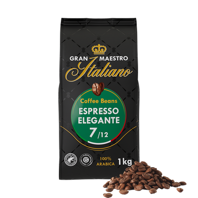 Gran Maestro Italiano Espresso Elegante - Koffiebonen 1 KG