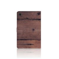 Samsung Galaxy Tab A7 (2020) Tablet Book Cover Old Wood