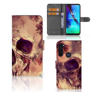 Telefoonhoesje met Naam Motorola Moto G Pro Skullhead