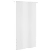 Balkonscherm 120x240 cm oxford stof wit
