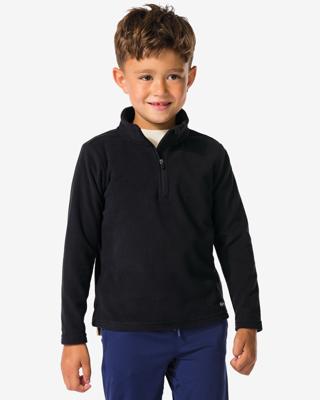 HEMA Kinder skipully fleece zwart (zwart)