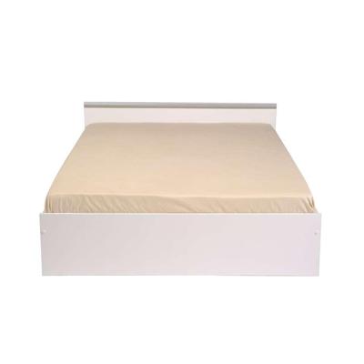 Leen Bakker - Bed Dallas Met Lades - 140x200 Cm - Spaanplaat - Wit - 203x58.9x145.8 Cm